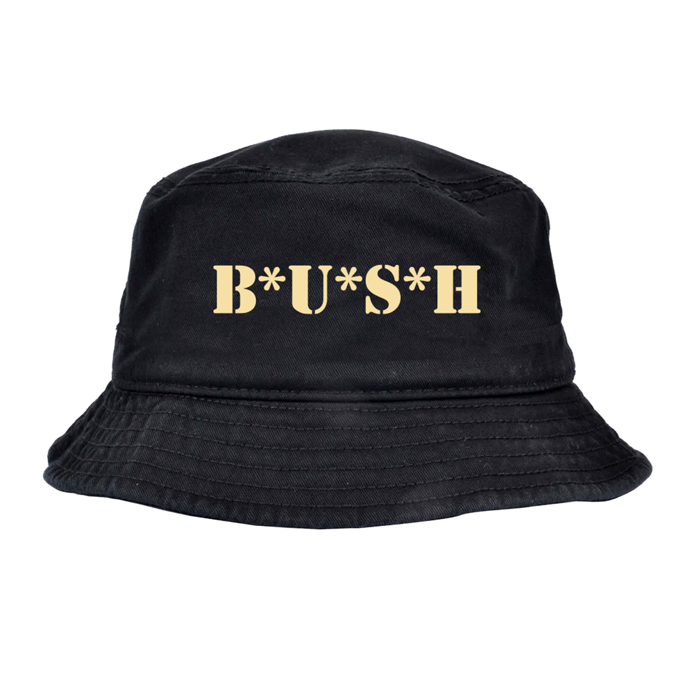 Bush Army Black Bucket Hat