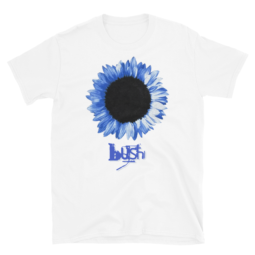 Official Bush Store - Razorblade Suitcase White & Blue Flower Tee