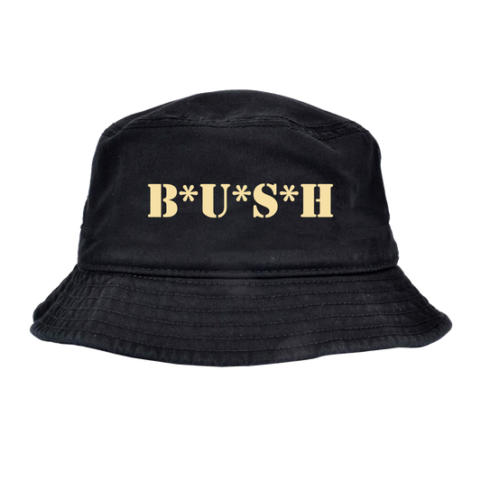 Bush Army Black Bucket Hat