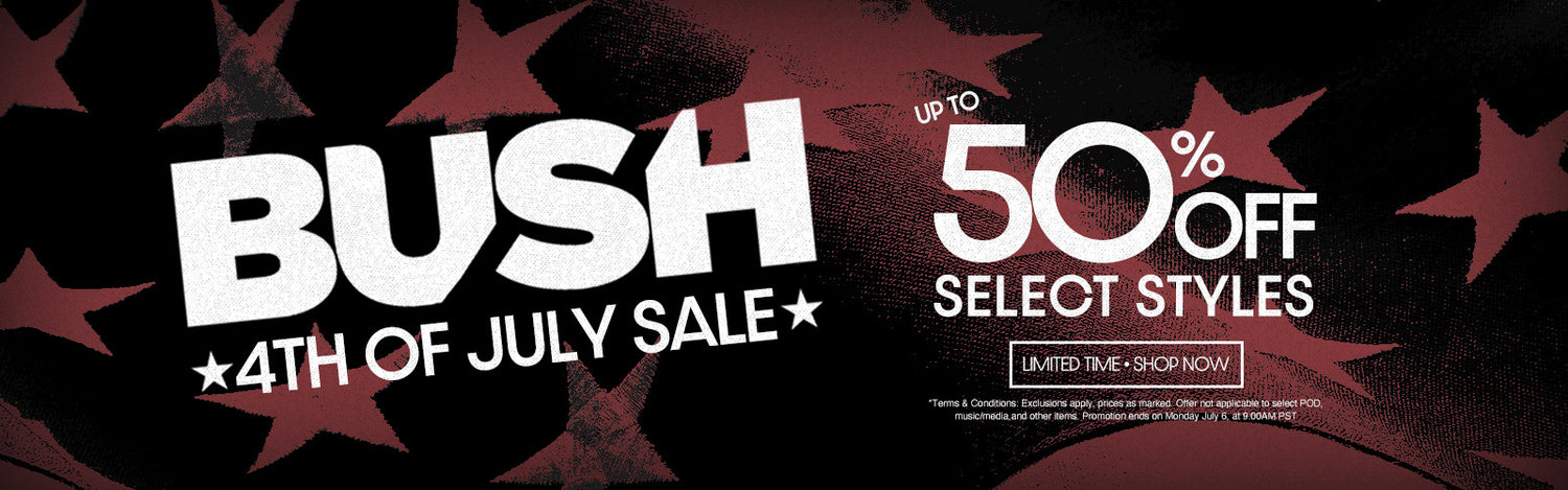 New Bush Tees, Shop Now