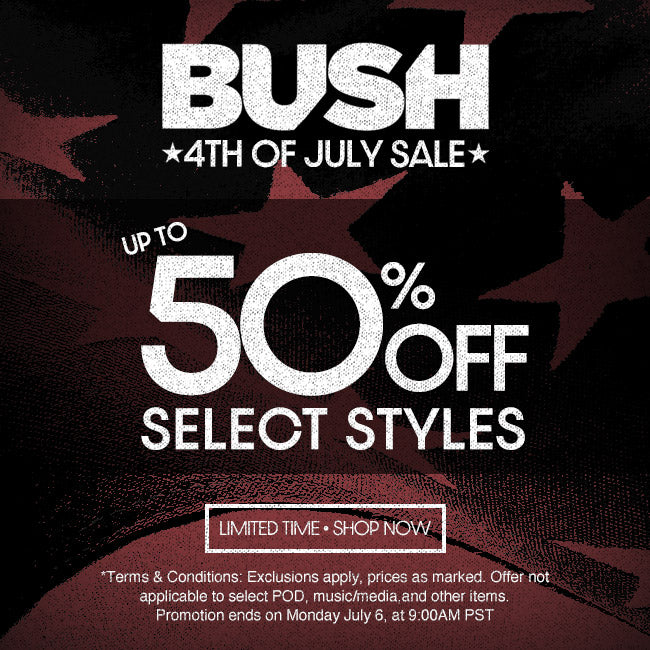 New Bush Tees, Shop Now