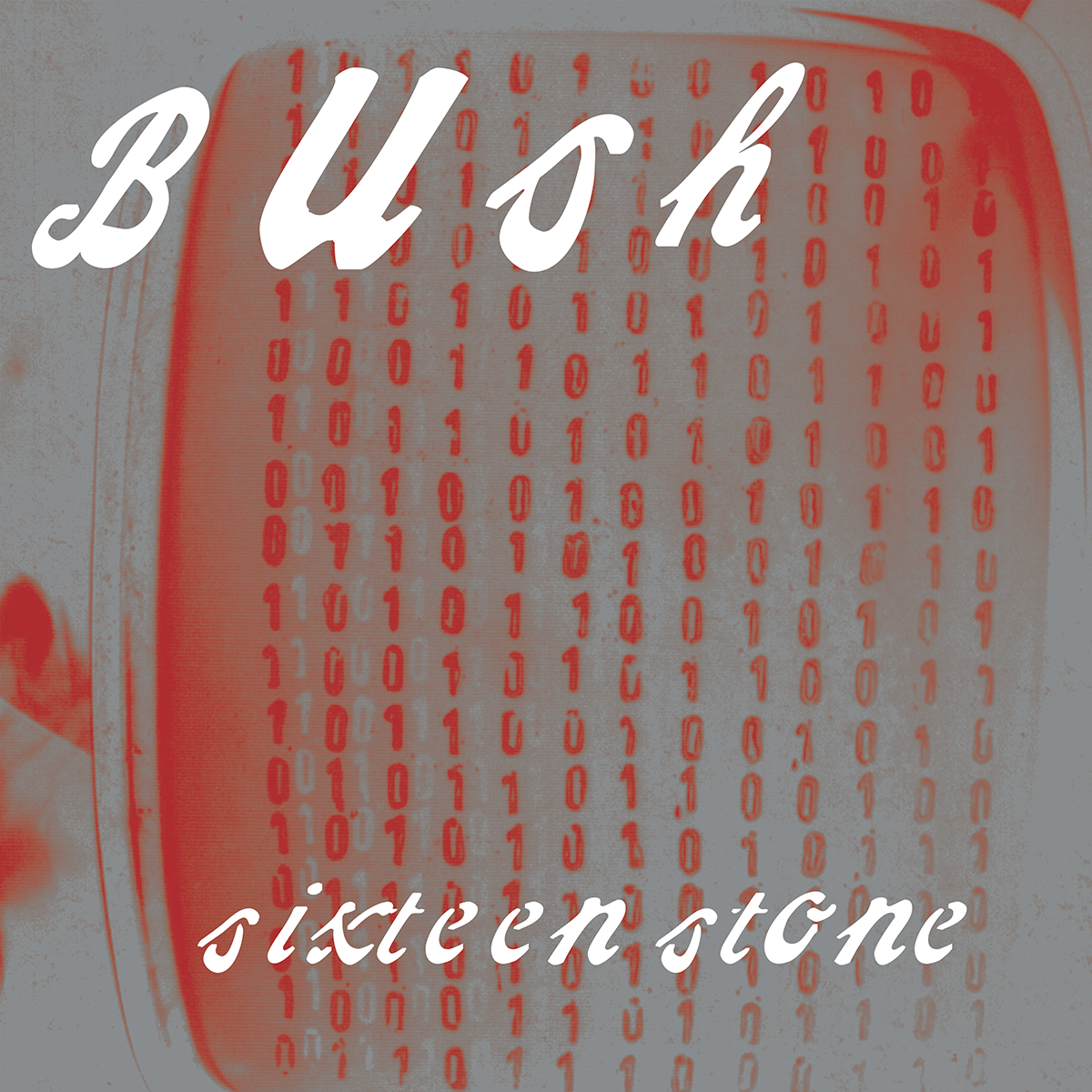 Bush Sixteen Stone thirtieth anniversary vinyl repress, autographed by Gavin Rossdale.